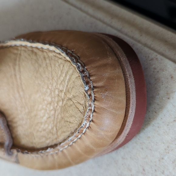 Sebago Crest Collection Men's Tan Dockside Shoes - Picture 7 of 8